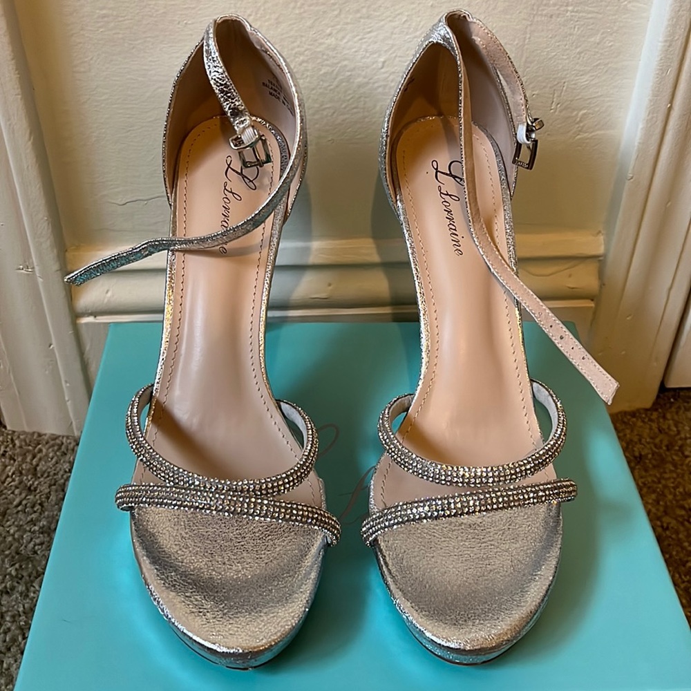 Silver heels